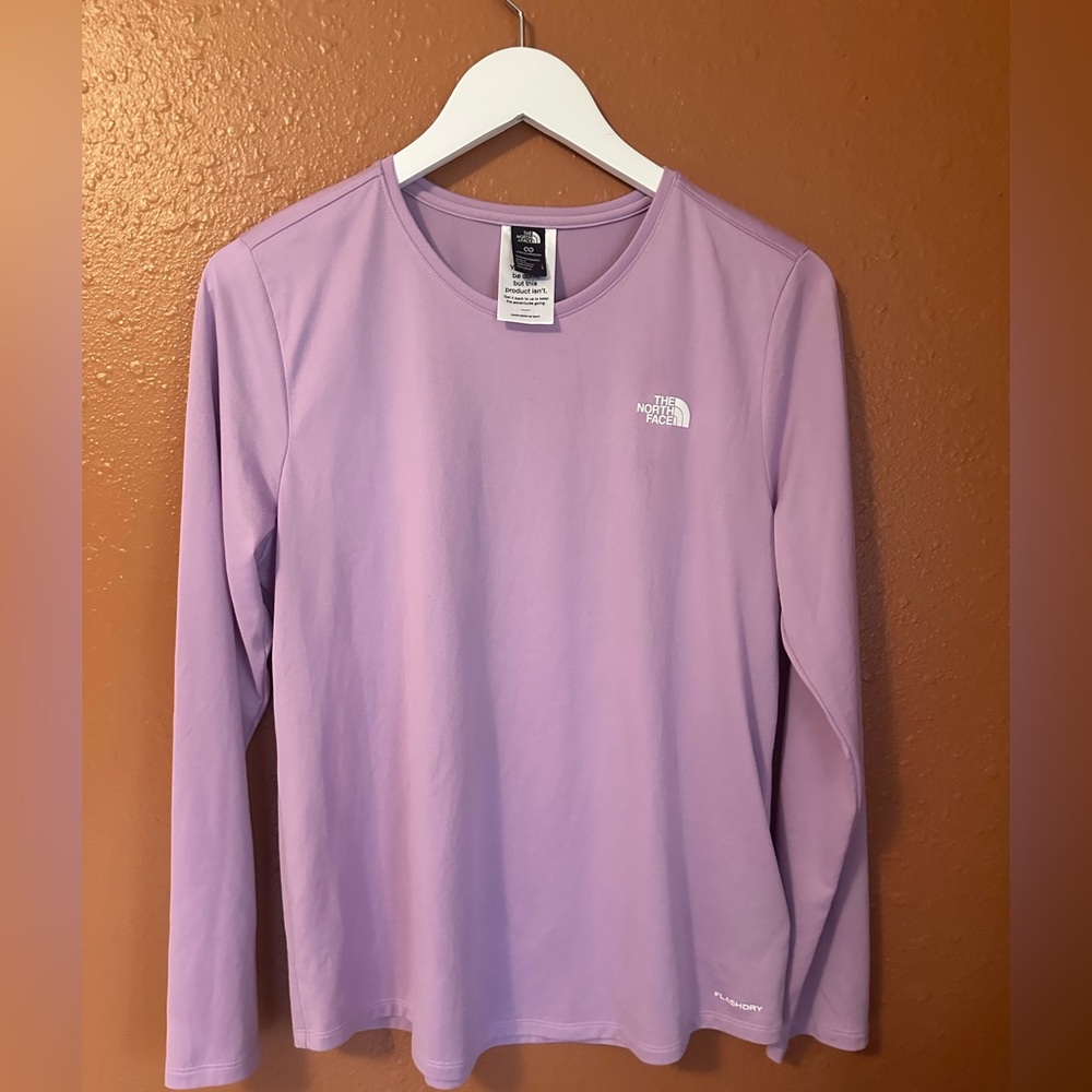 The North Face Lavender Crew Neck Tee